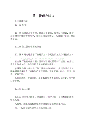 员工管理办法 3.docx