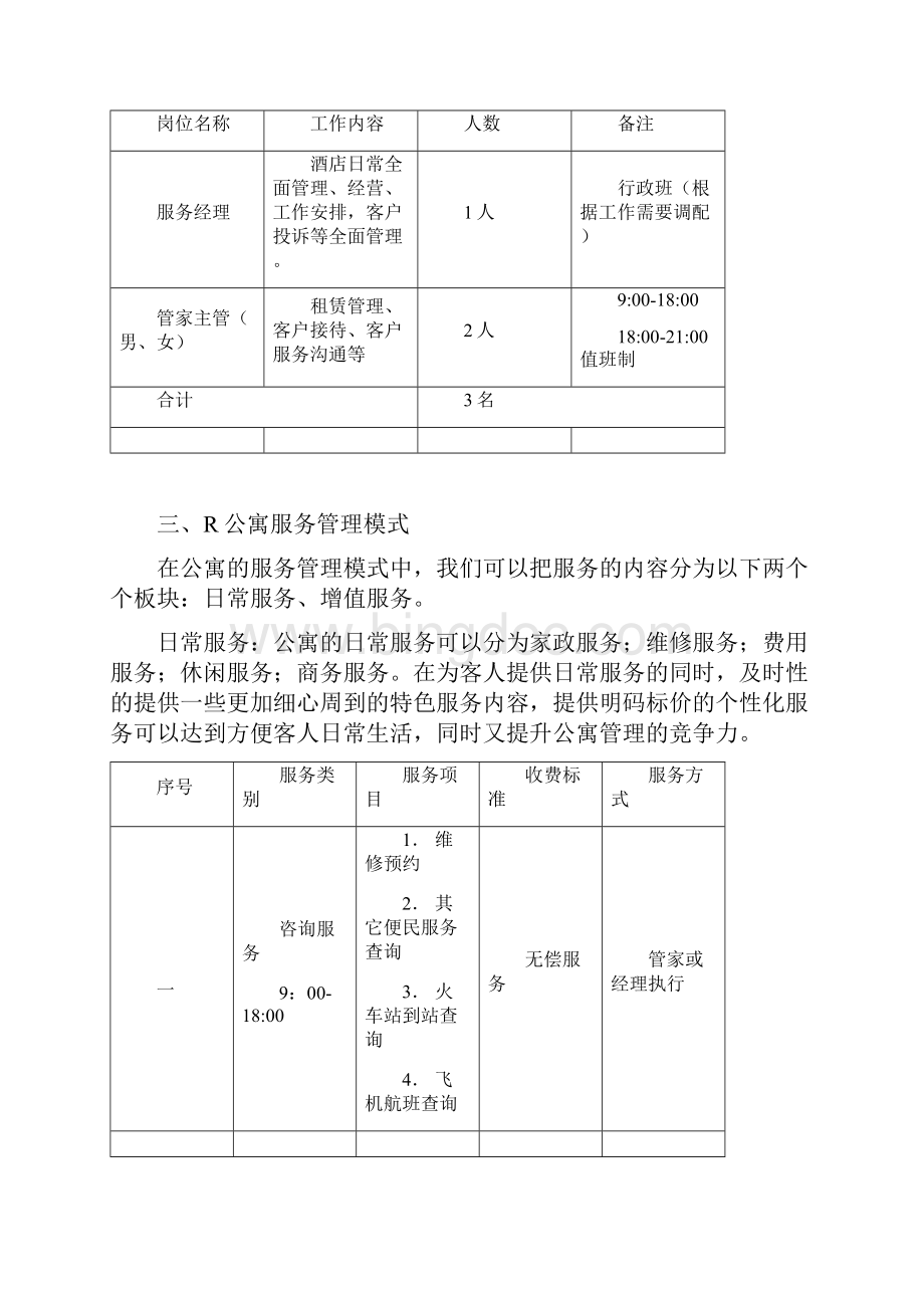 R公寓服务管理方案zuizhong.docx_第2页