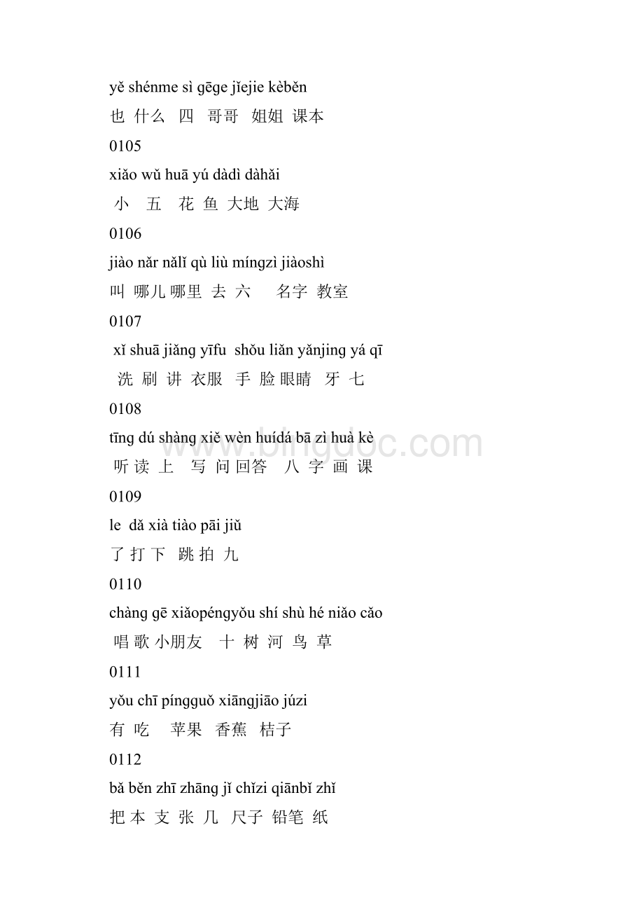 《汉语》基本词汇表及说明讲课讲稿.docx_第3页