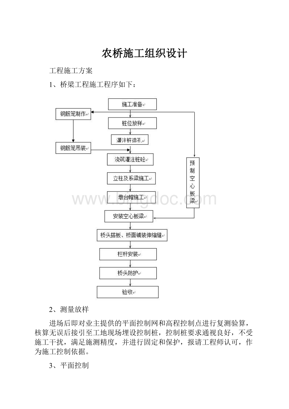 农桥施工组织设计.docx_第1页