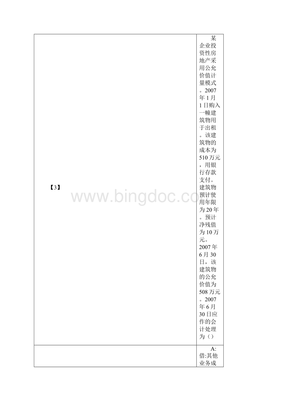 东财会计学专升本高级财务会计习题三.docx_第3页