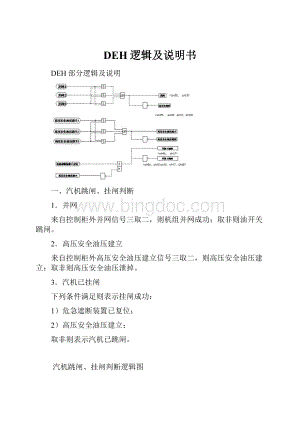 DEH逻辑及说明书.docx