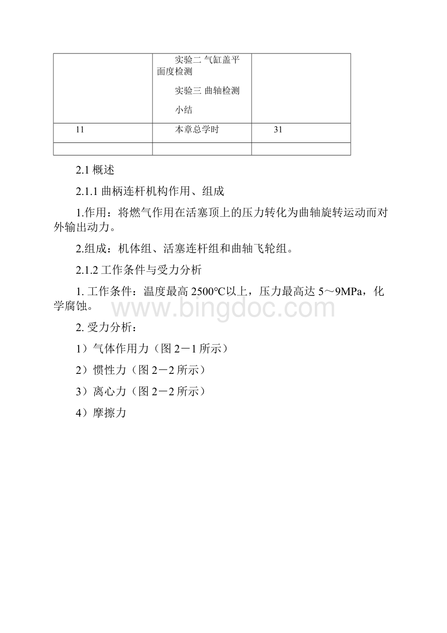 曲柄连杆机构构造与维修教案.docx_第2页