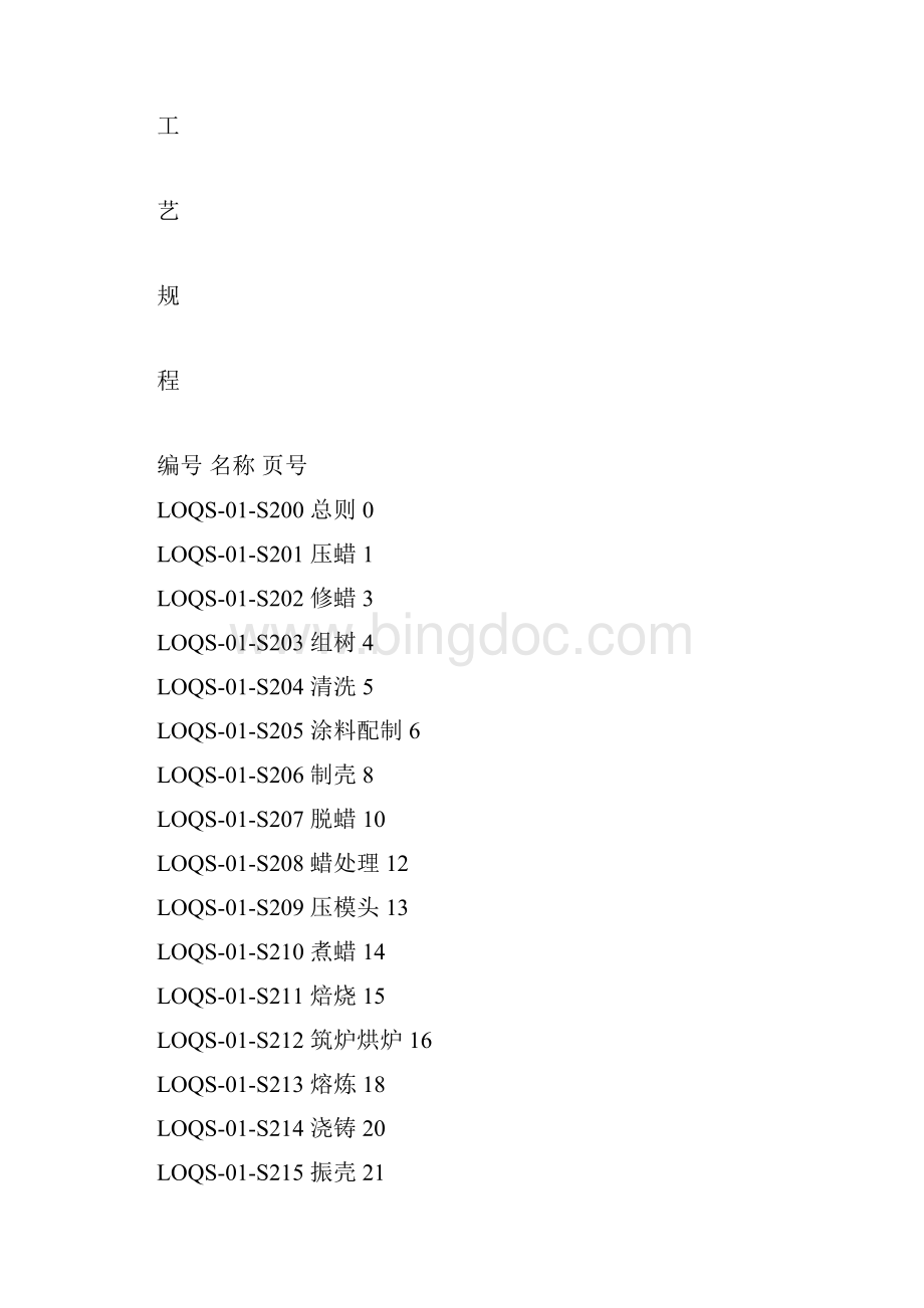 精编工艺技术精密铸造工艺规程.docx_第2页