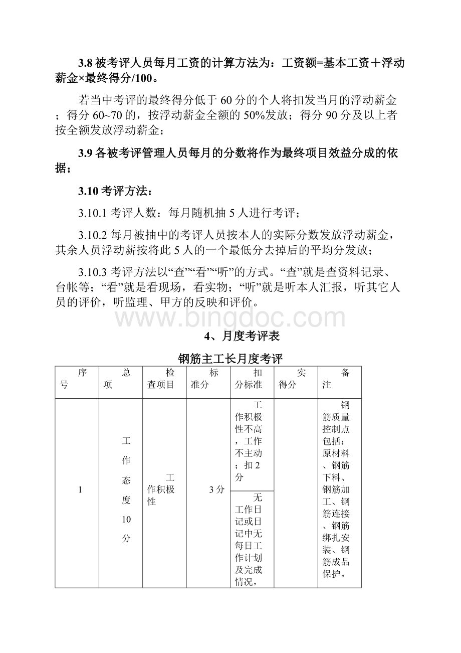 管理人员月度考评制度.docx_第3页