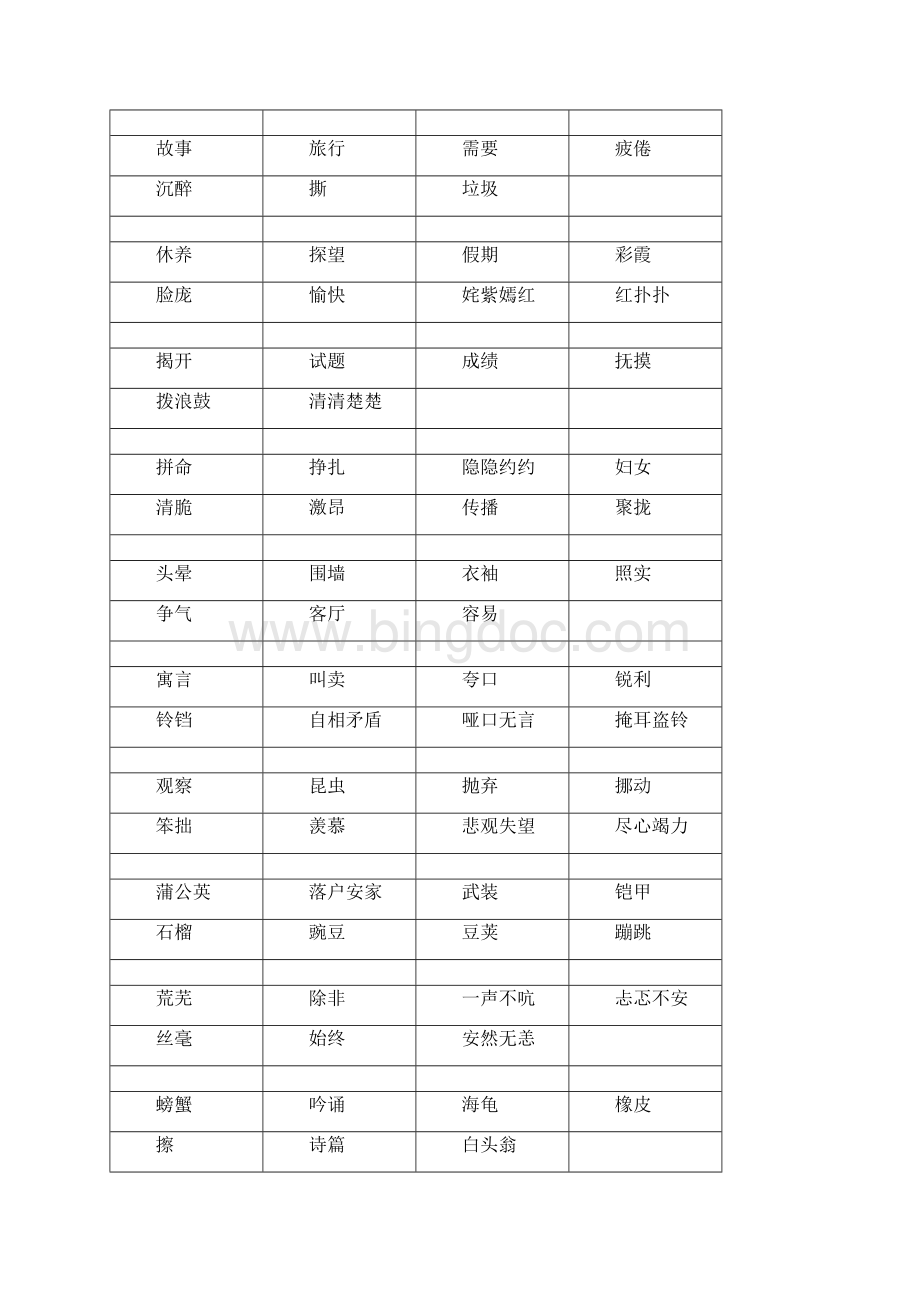 二年级下册看拼音写词语上海版前词后拼音.docx_第3页