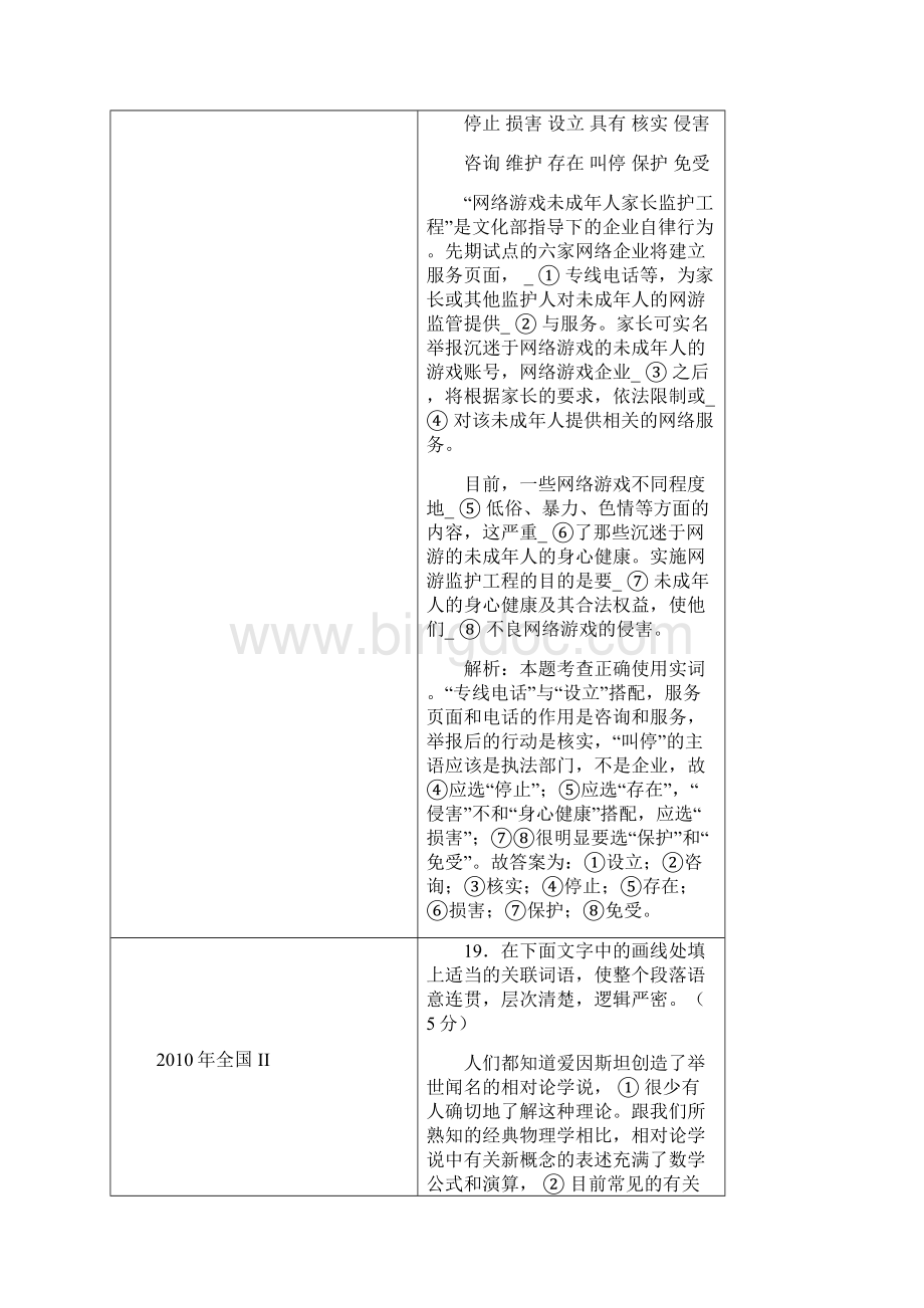 高考语文试题分类辑录词语安乡一中龚德国.docx_第3页