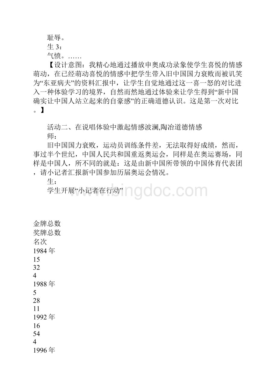 六上《品德与社会》《站立起来的中国人》教学设计.docx_第3页