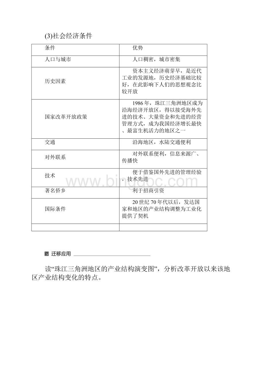 配套K12高中地理第四单元区域综合开发与可持续发展第三节经济发达地区的可持续发展以珠江三角洲.docx_第3页