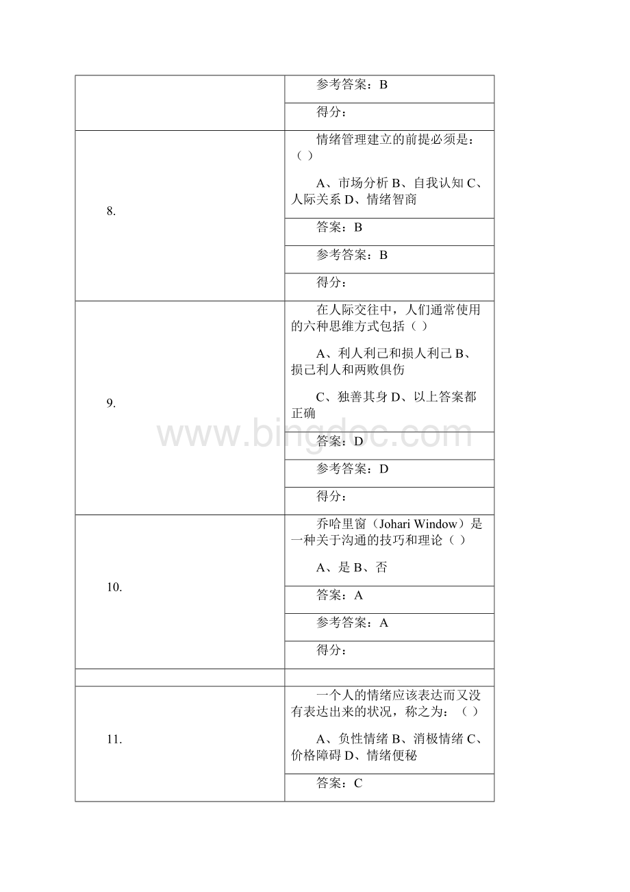 情绪管理与职场减压答案.docx_第3页