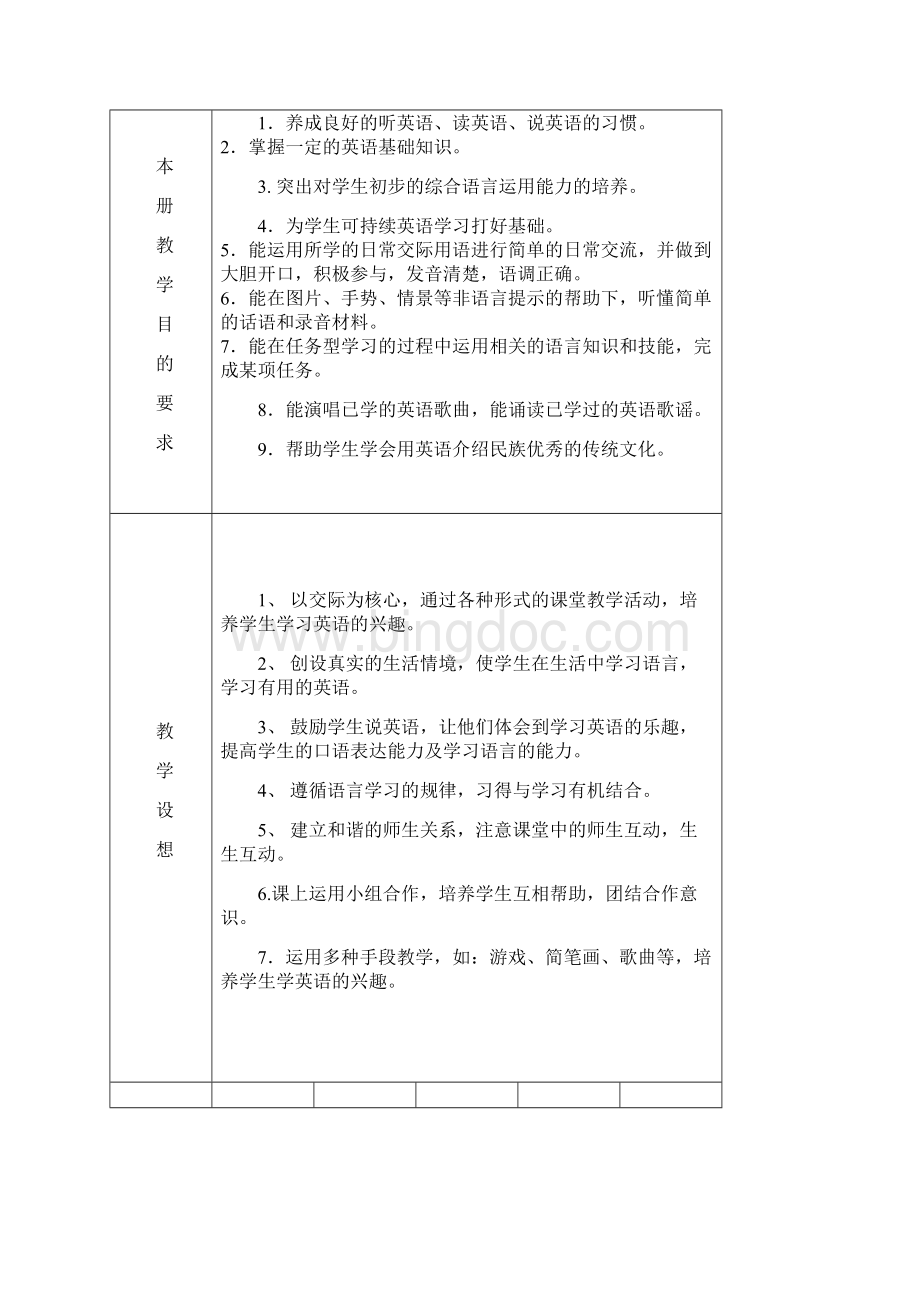 北京版小学英语二年级上册全册教学导案.docx_第2页