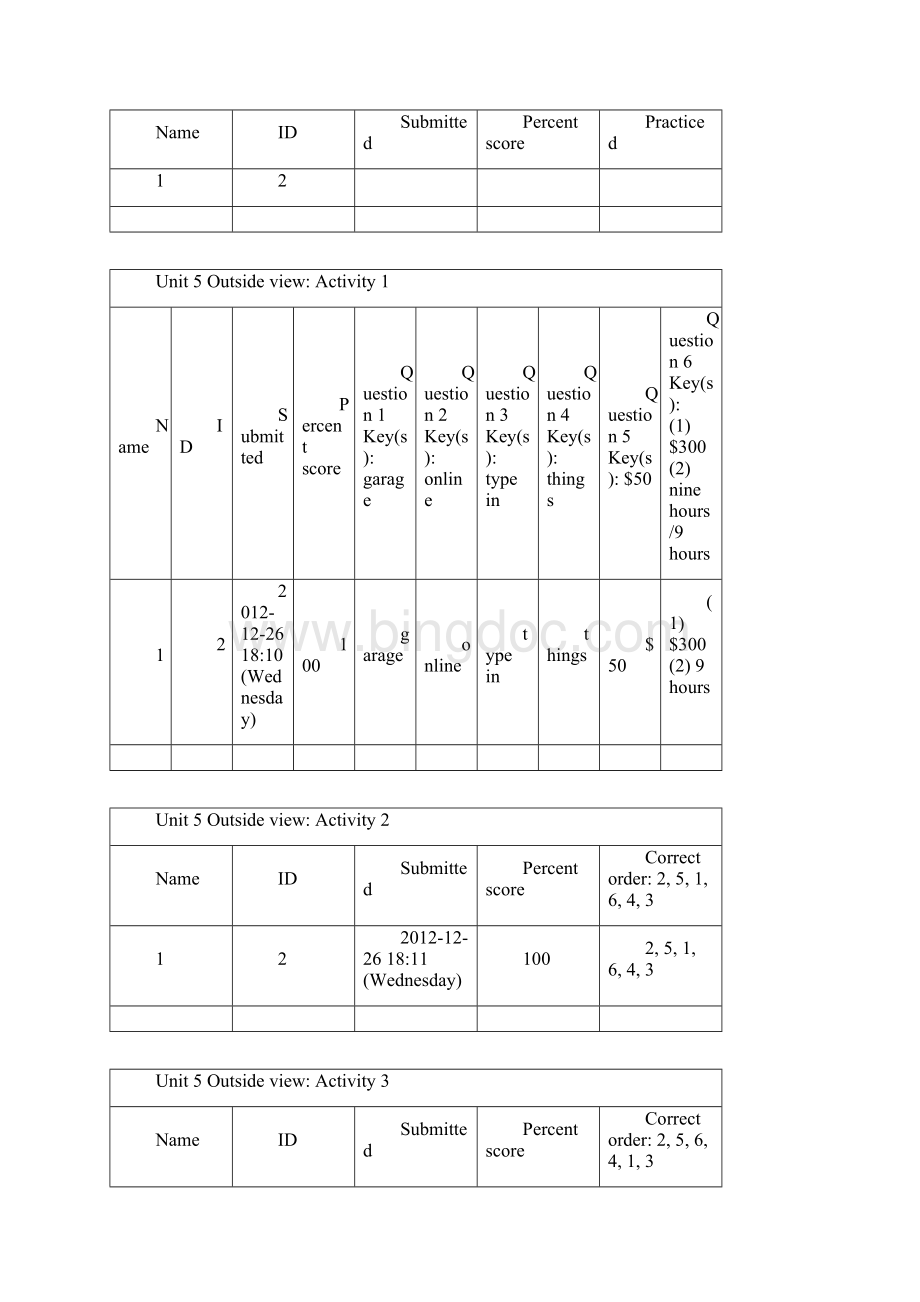 新世界大学英语视听说158单元答案.docx_第3页