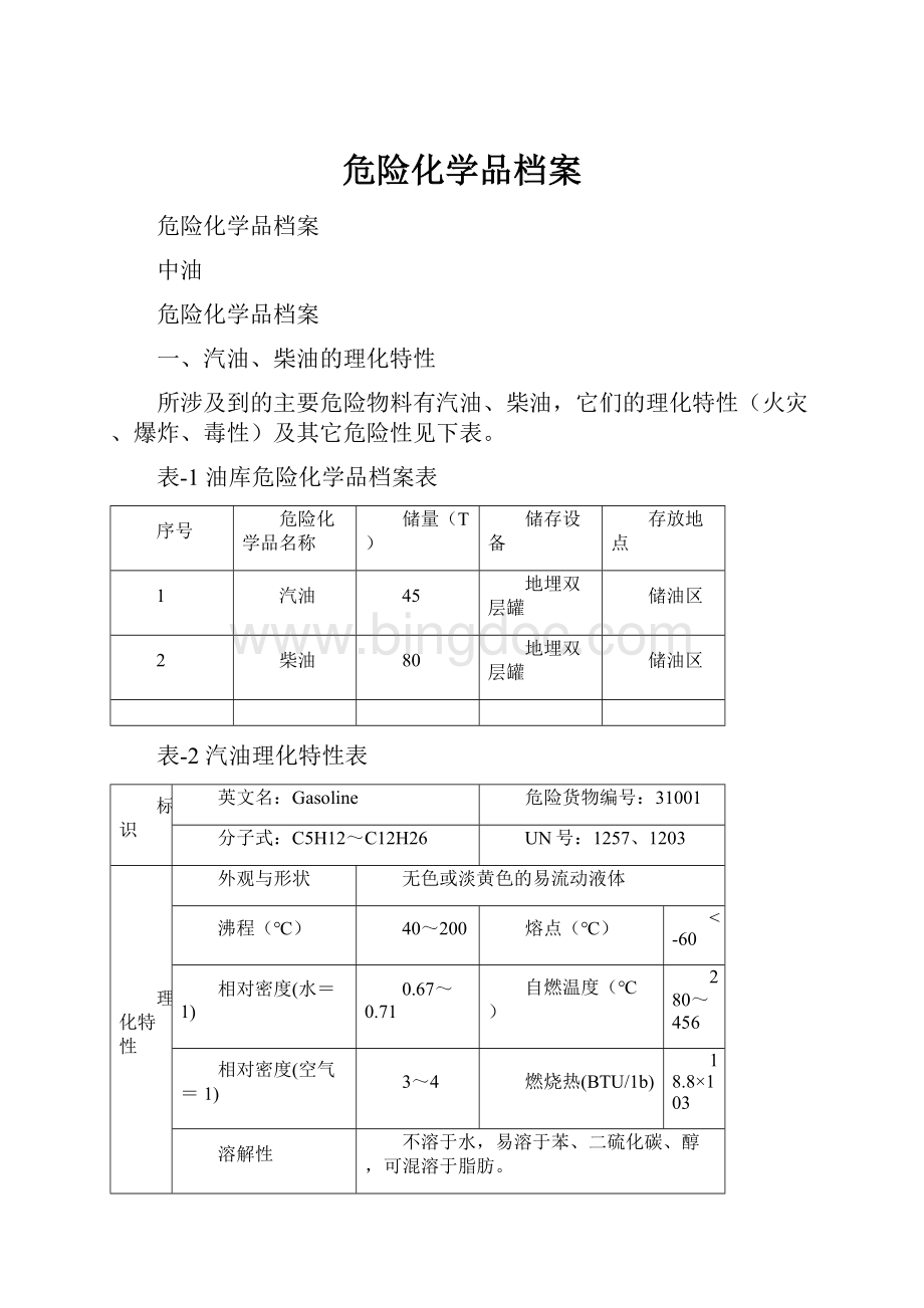 危险化学品档案.docx