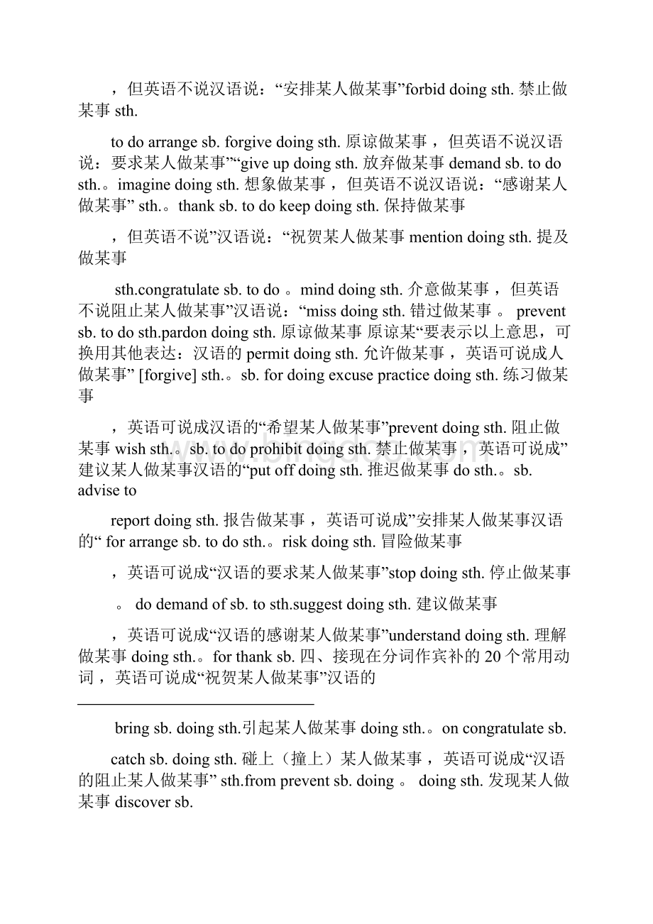 完整word版高中英语最全最重要固定搭配.docx_第3页