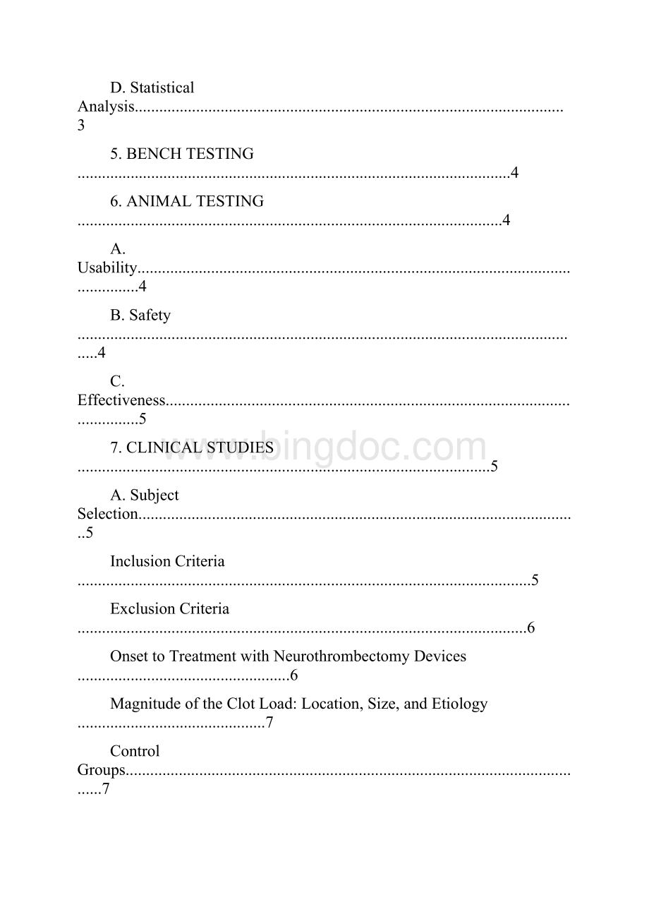 PreClinical and Clinical Studies forNeurothrombectomy Devices.docx_第3页