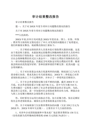 审计结果整改报告.docx