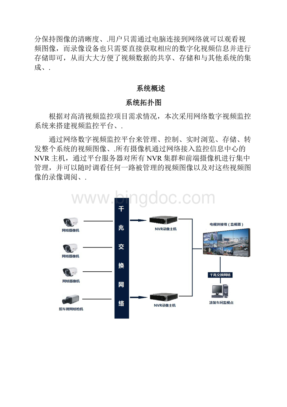 XX工业园区数字化视频监控系统建设实施可行性方案.docx_第3页