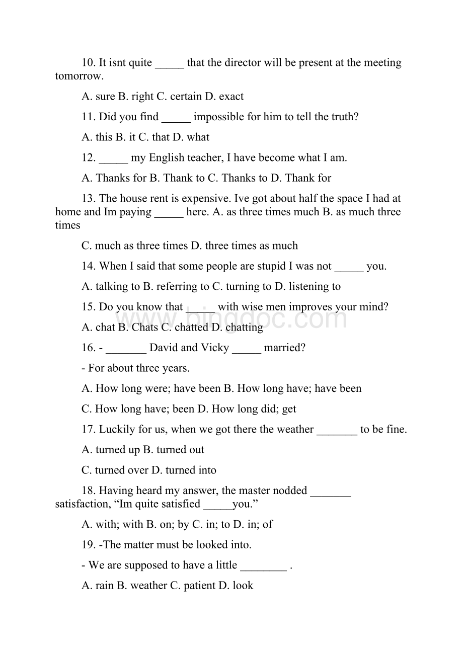 高二英语必修四单元测试题及答案Unit2.docx_第2页