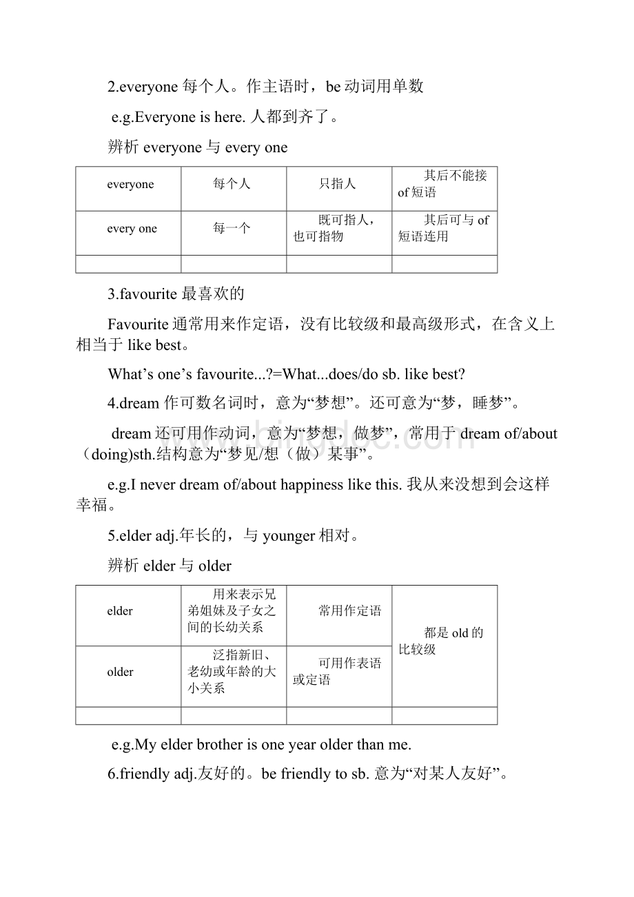 新广州牛津版初一英语上册知识汇总与练习.docx_第2页