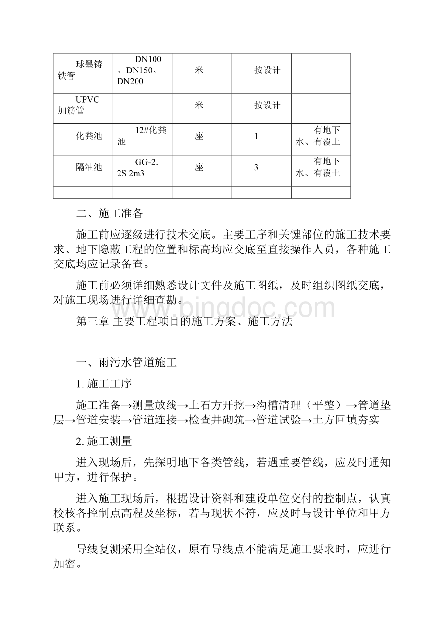 室外给水污水管网施工方案.docx_第3页