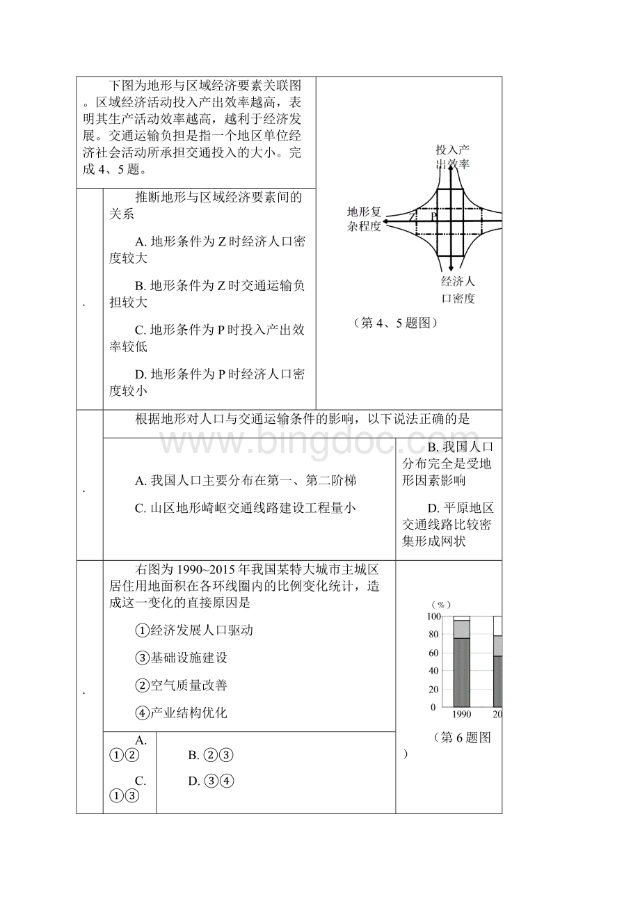 浙江省地理学考模拟.docx_第2页