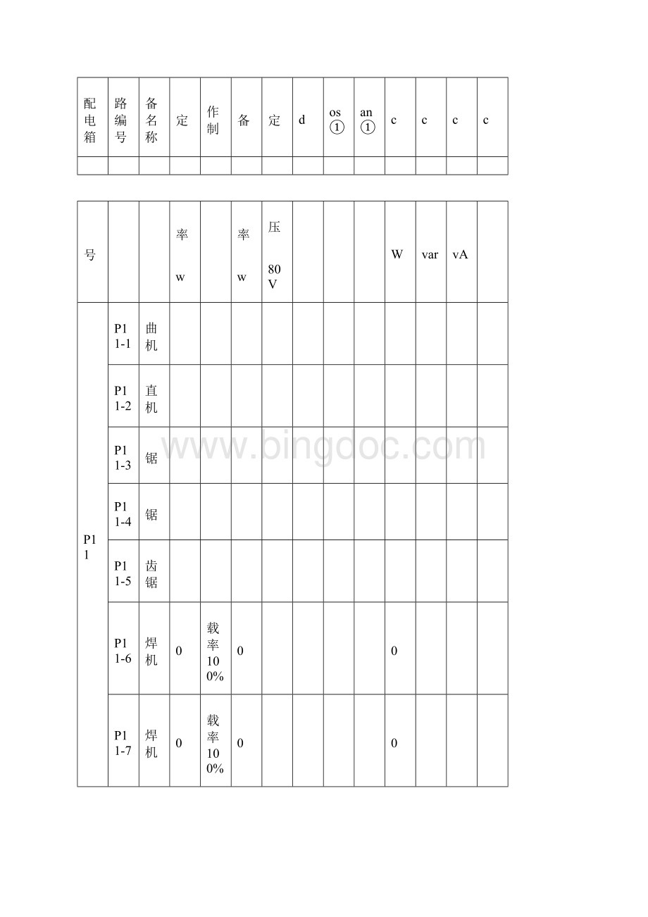 负荷计算及断路器导线选择.docx_第3页