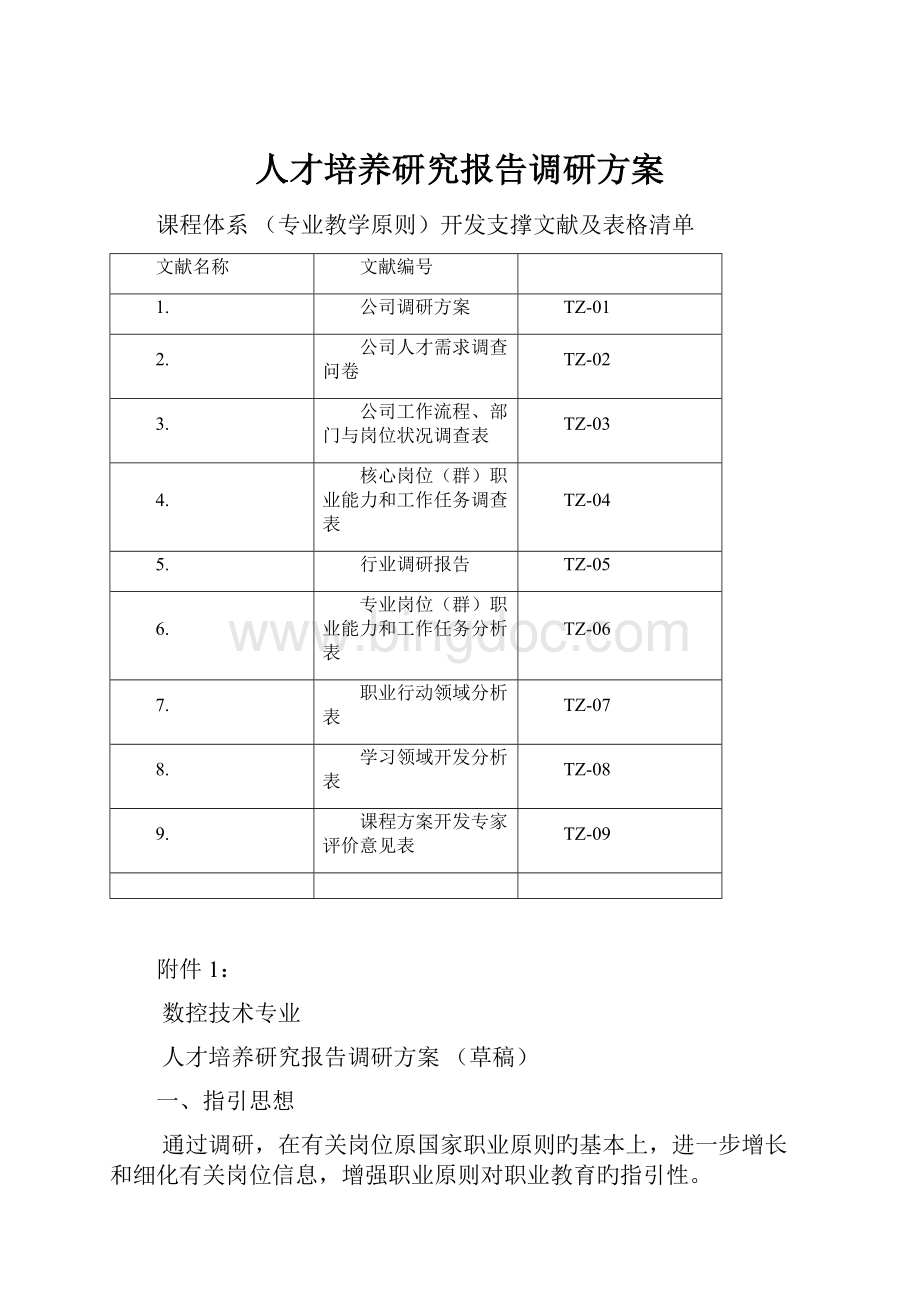 人才培养研究报告调研方案.docx