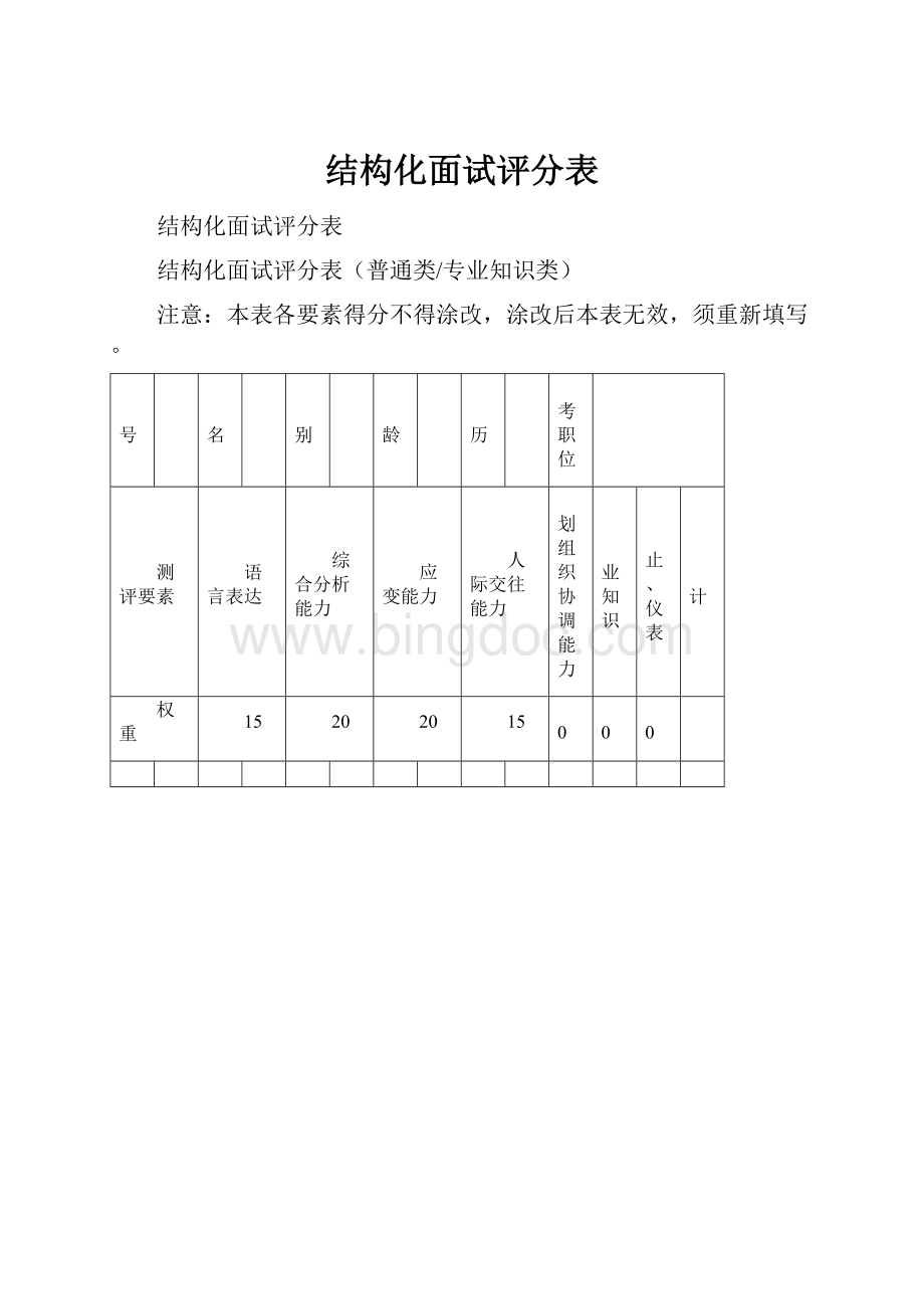 结构化面试评分表.docx