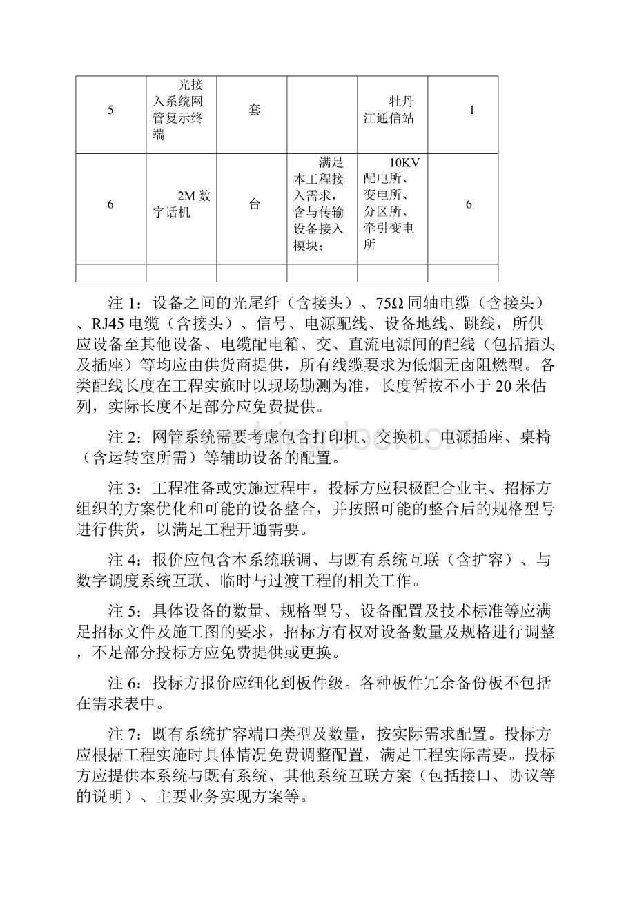 铁路通信部分技术规格书要点.docx_第3页