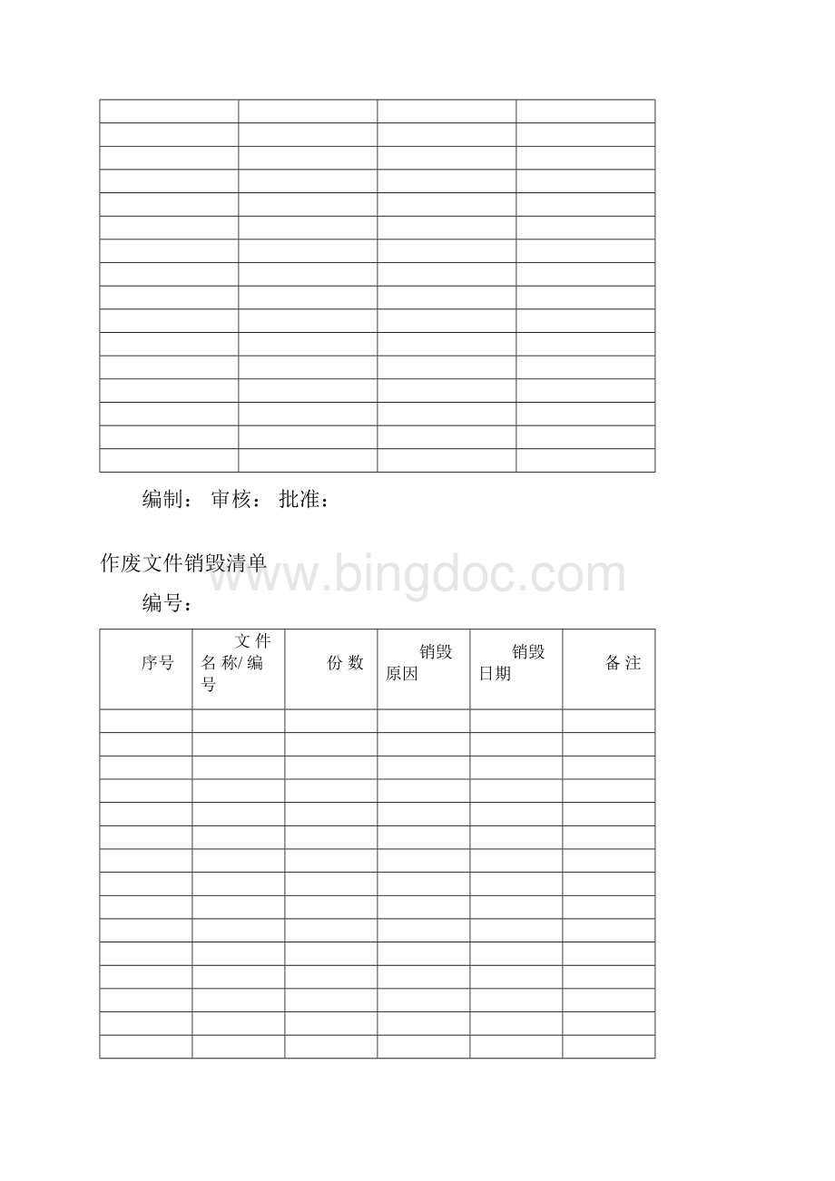 质量管理及质量检验记录表格.docx_第3页