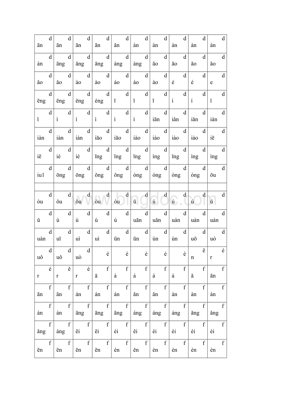 最好看的2500个常用汉字大全含拼音.docx_第3页