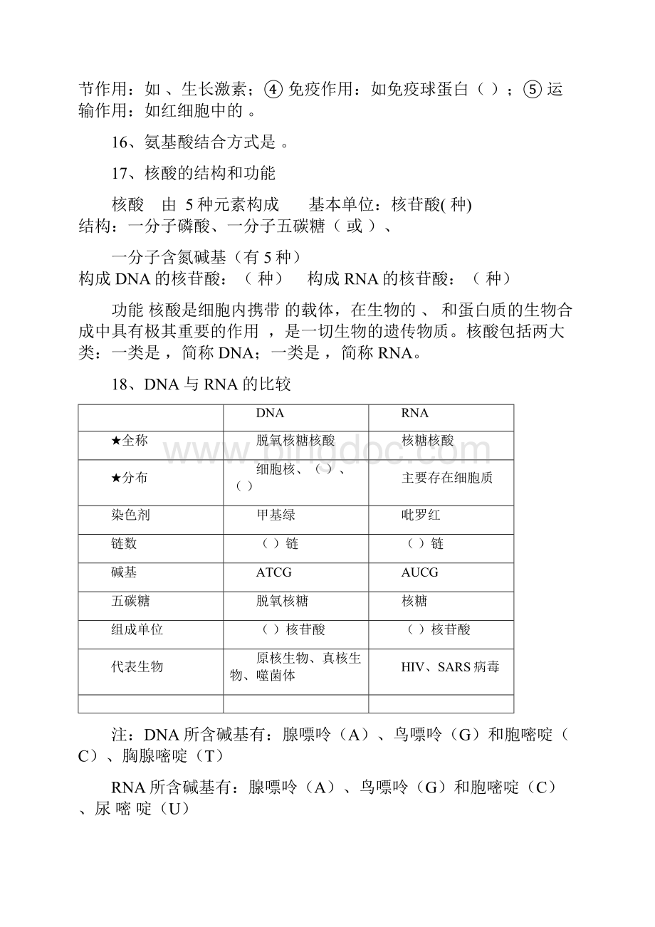 生物第一轮复习知识点填空.docx_第3页