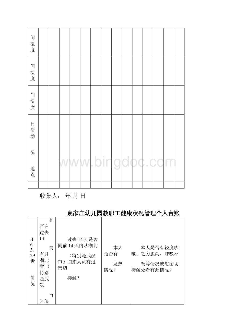 幼儿园教职工健康状况管理个人台账.docx_第3页