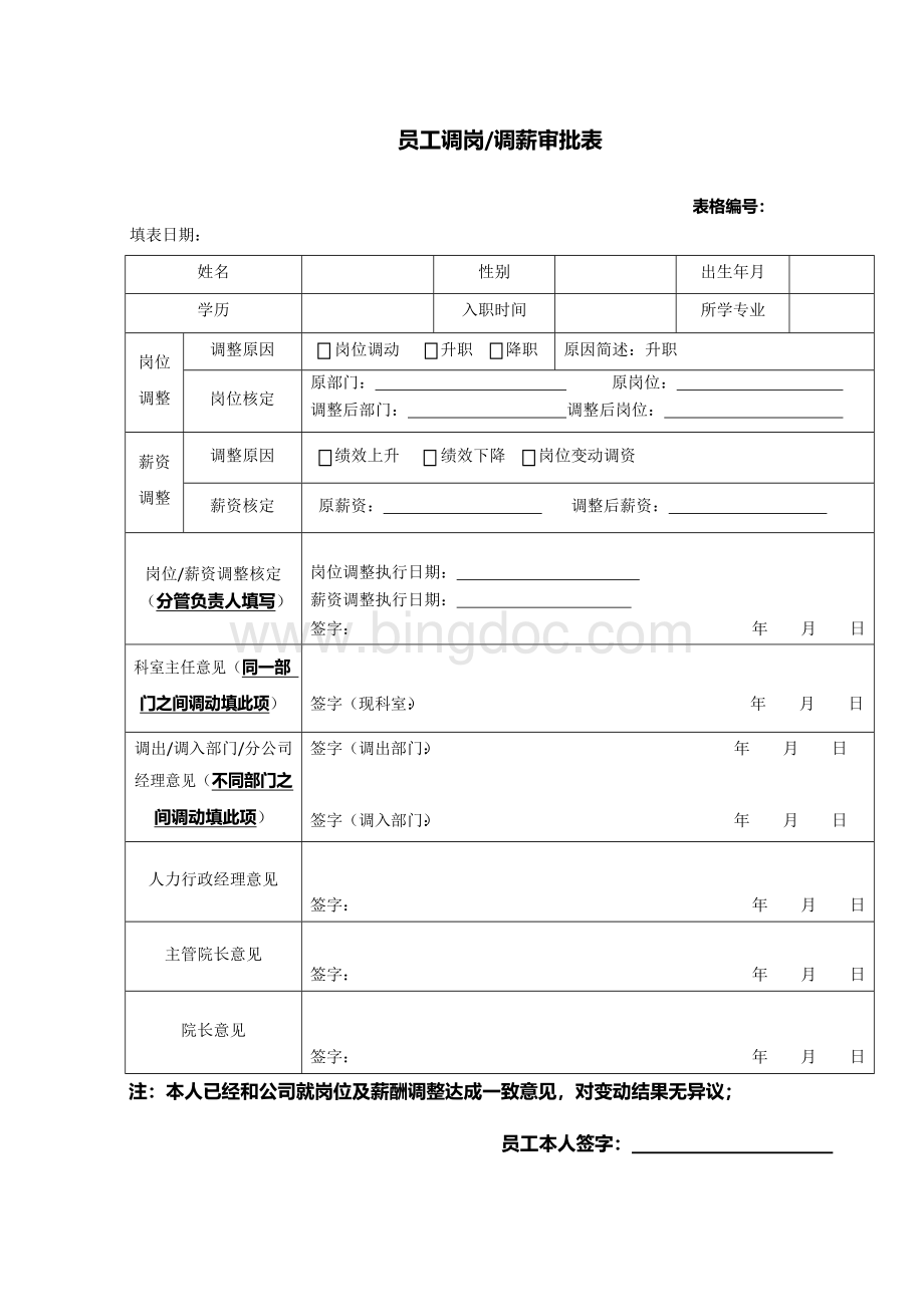 员工调岗调薪审批表.docx_第1页