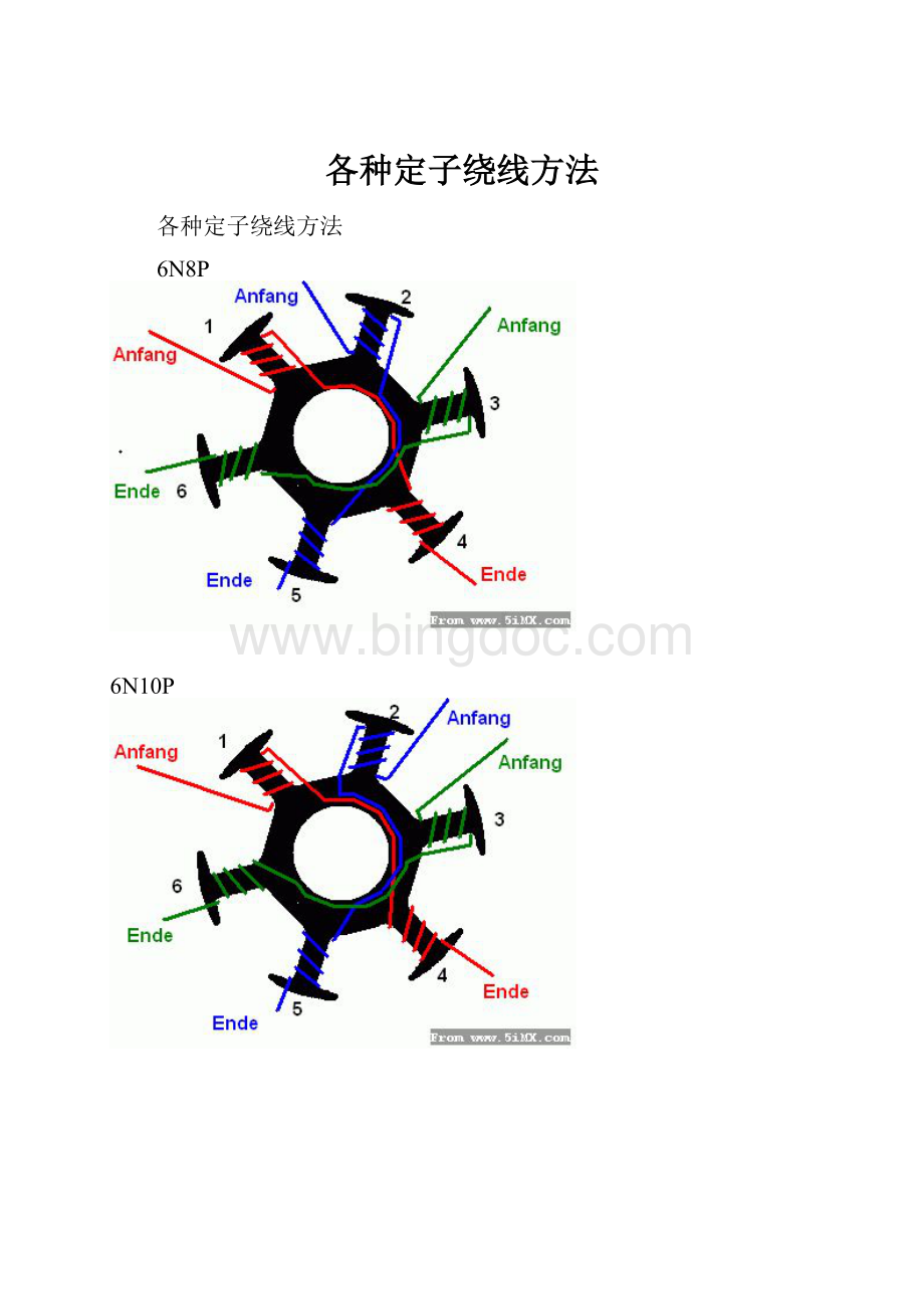 各种定子绕线方法.docx