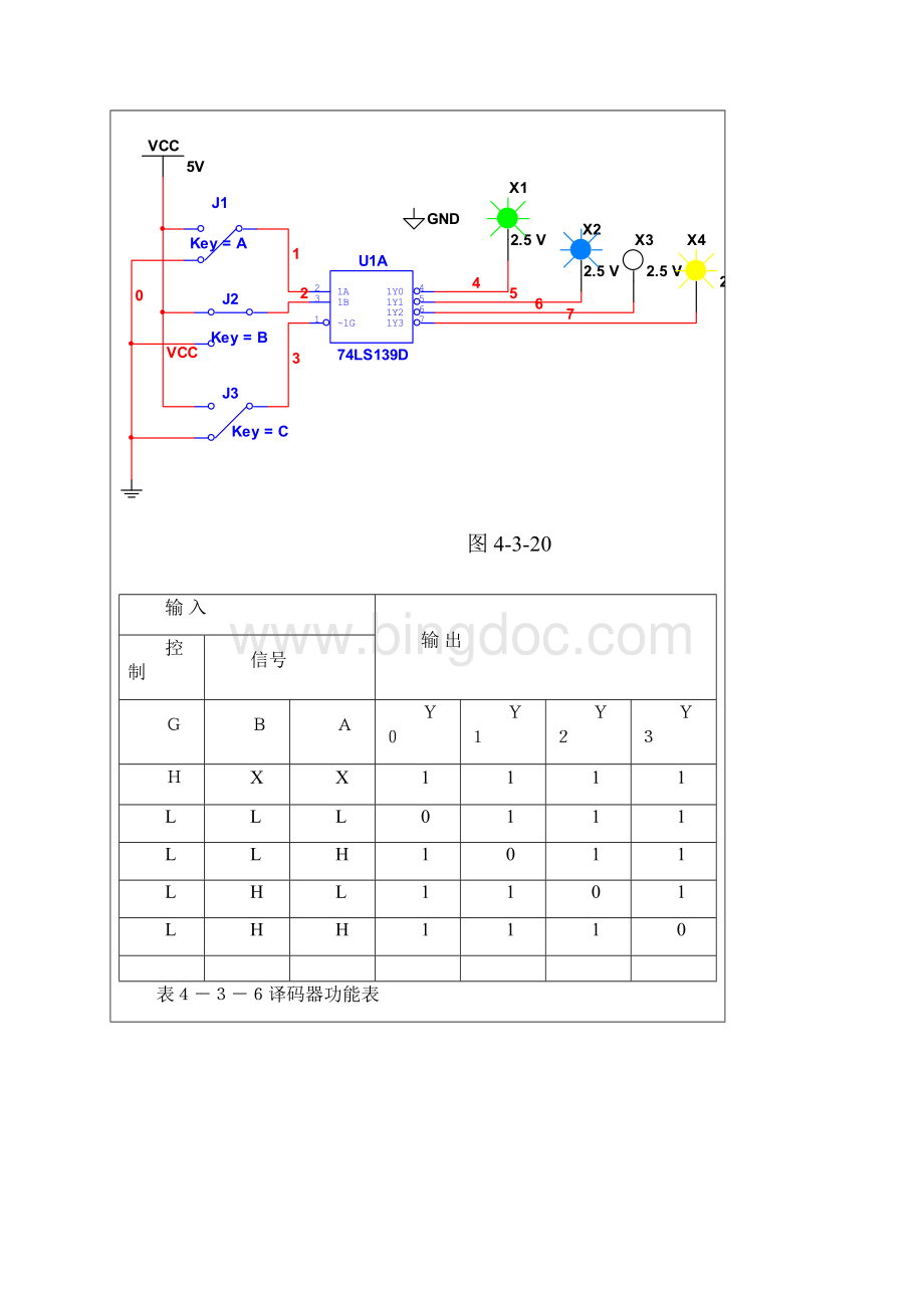 实验6 译码器的研究 2.docx_第2页