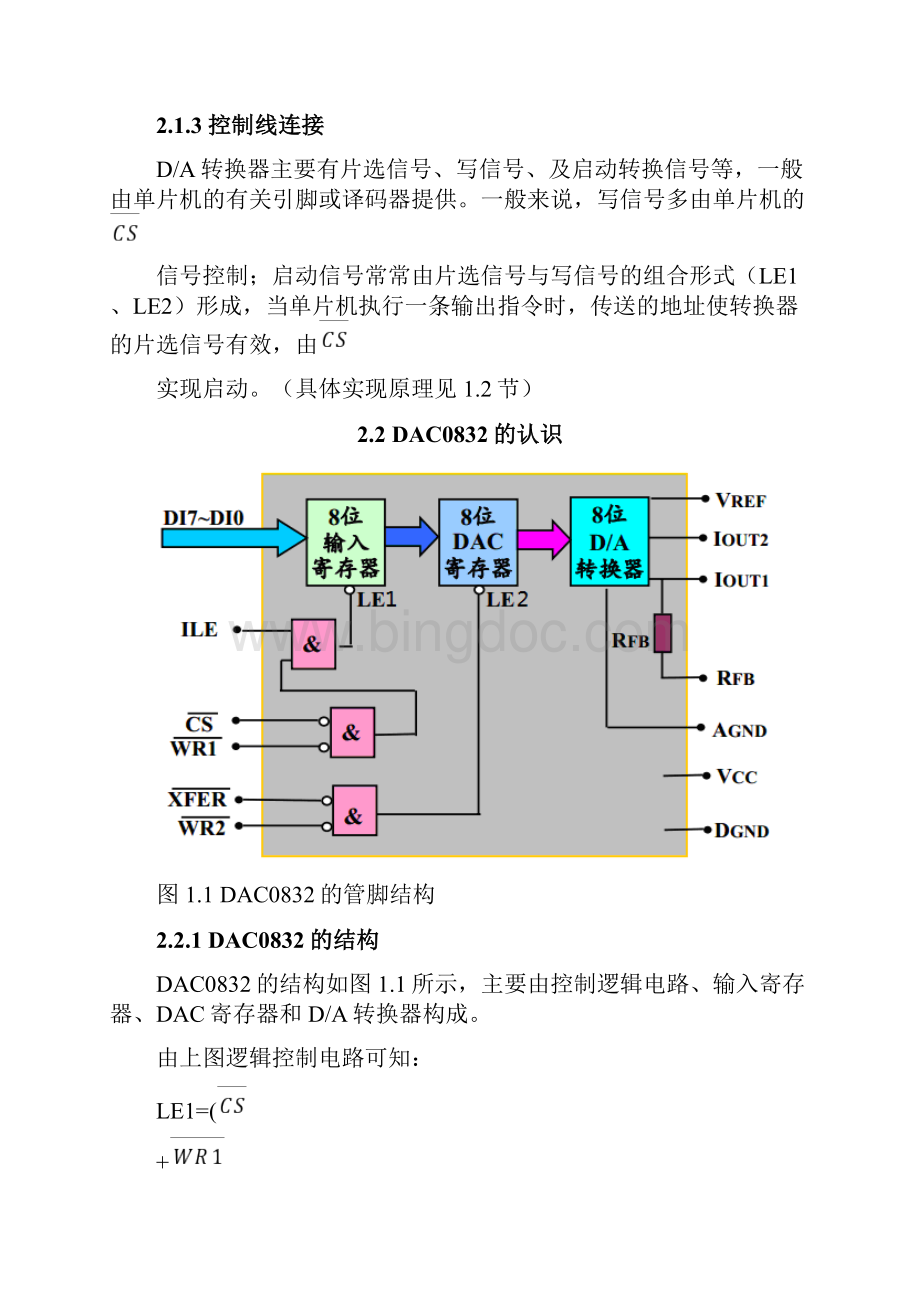 课程设计基于DAC0832的波形发生器设计.docx_第3页