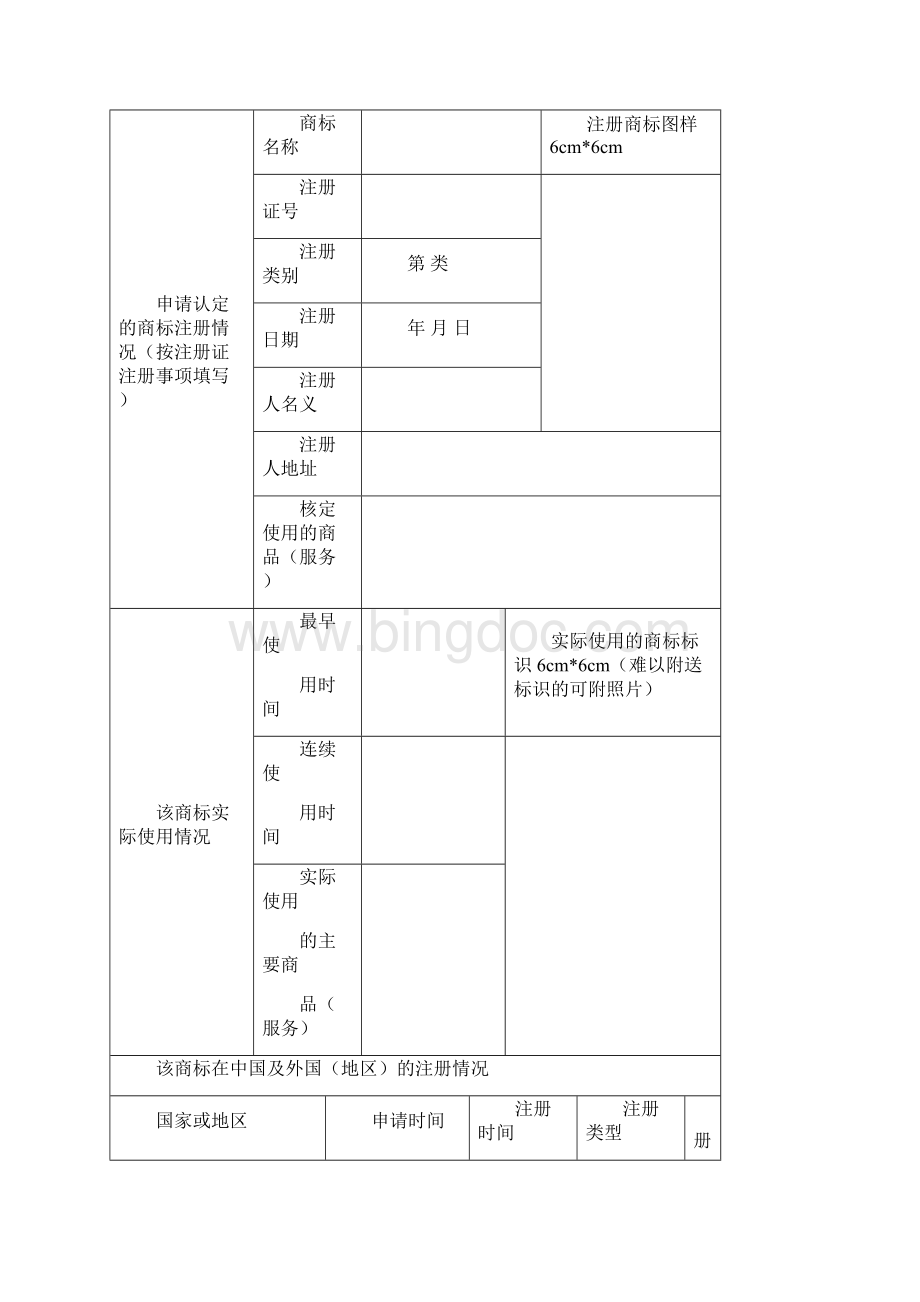 无锡商标一无锡商标注册一无锡市知名商标认定申请表.docx_第2页