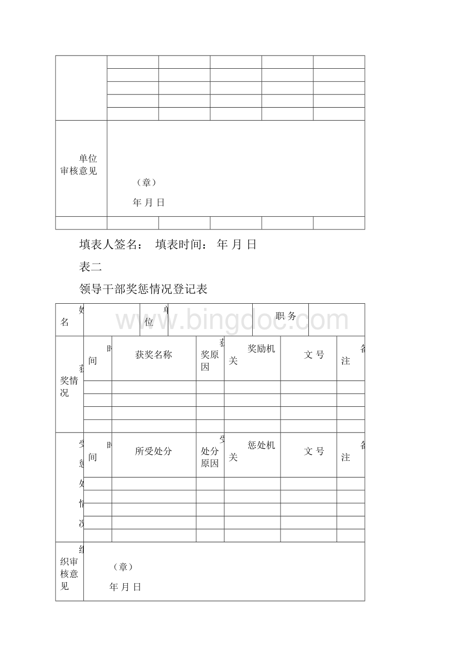 领导干部基本情况登记表.docx_第2页