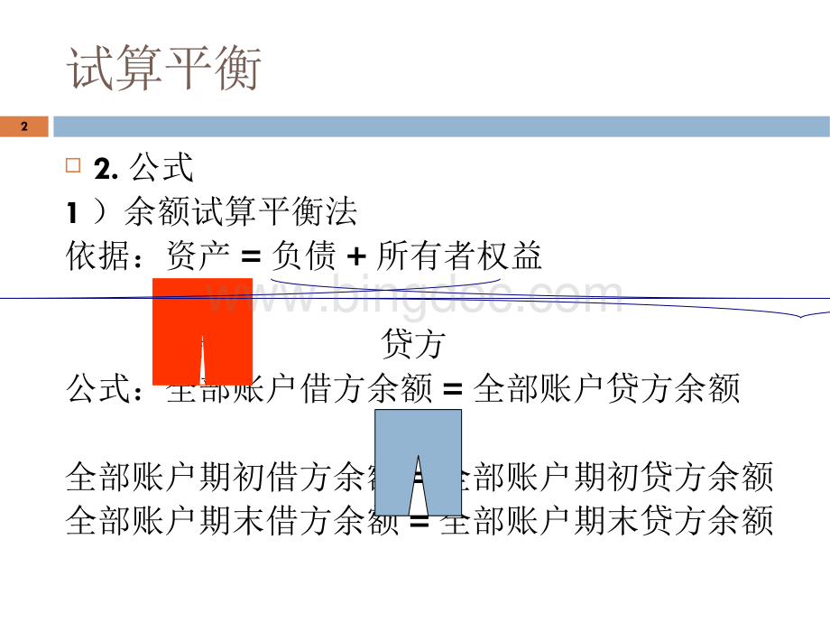 某公司借贷试算管理知识平衡与财务会计分析.pptx_第2页