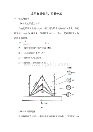 18[1].吊装作业钢丝绳选用计算书.doc