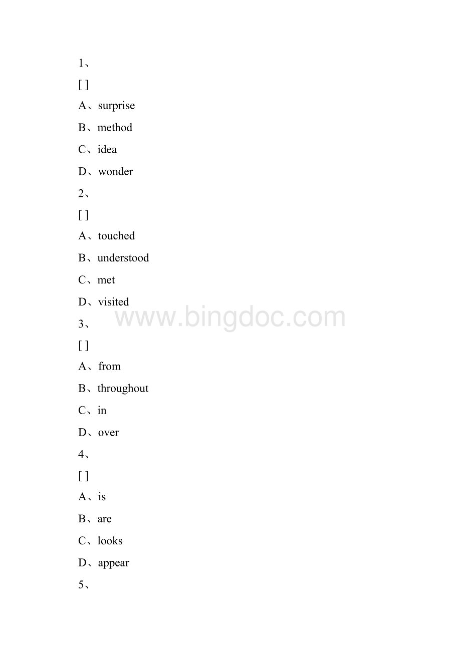 高考英语完形填空能力强化练习一及解析.docx_第2页