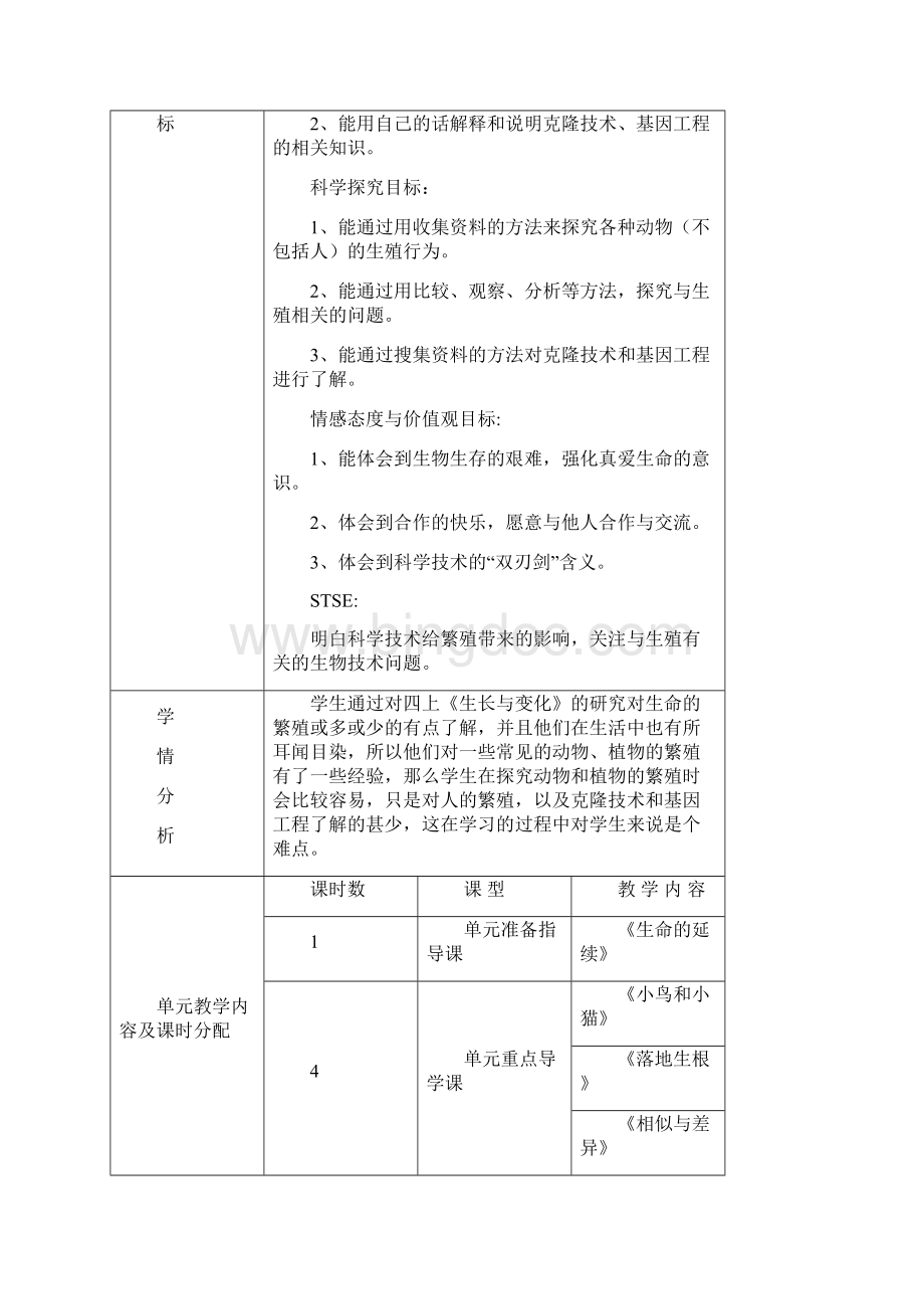 科学五年级下册第二单元整组设计.docx_第2页