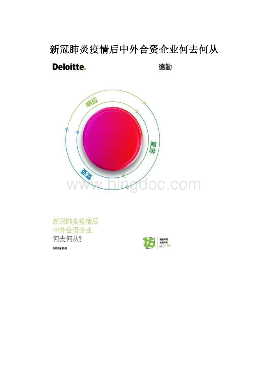 新冠肺炎疫情后中外合资企业何去何从.docx_第1页