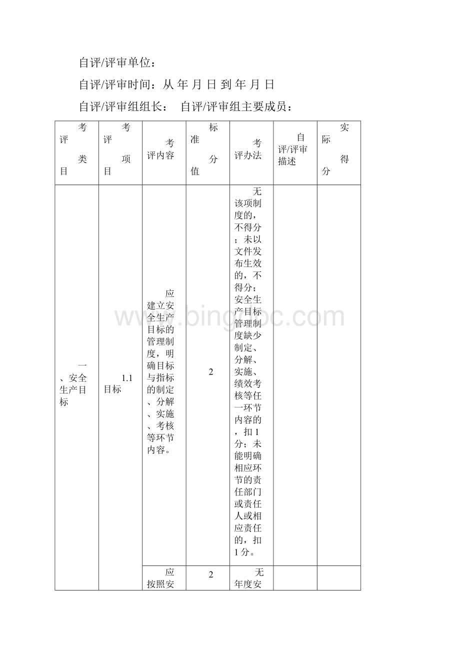 精品推荐完整版互联网+水泥企业安全生产标准化评定标准修正版.docx_第3页