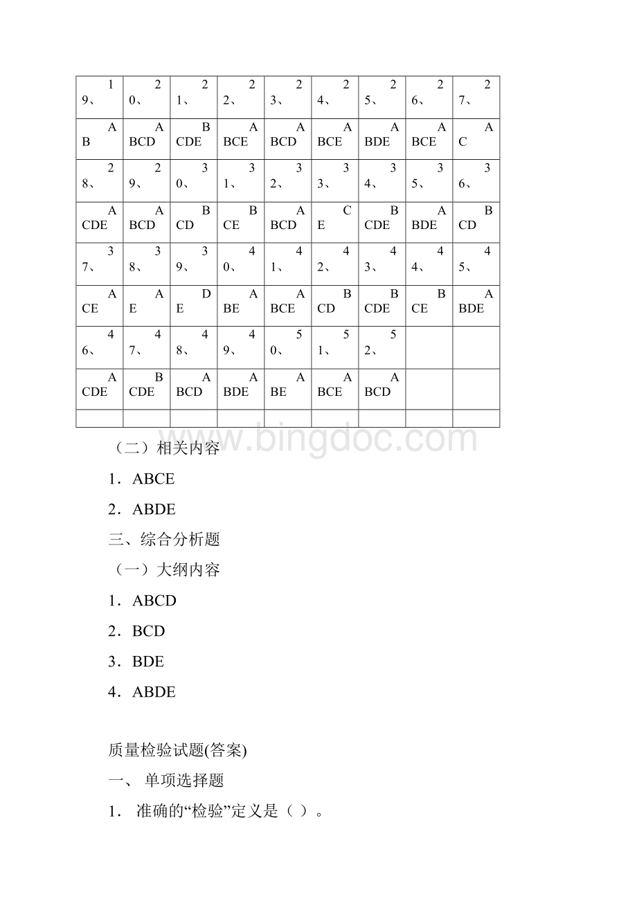 质量检验培训试题.docx_第2页