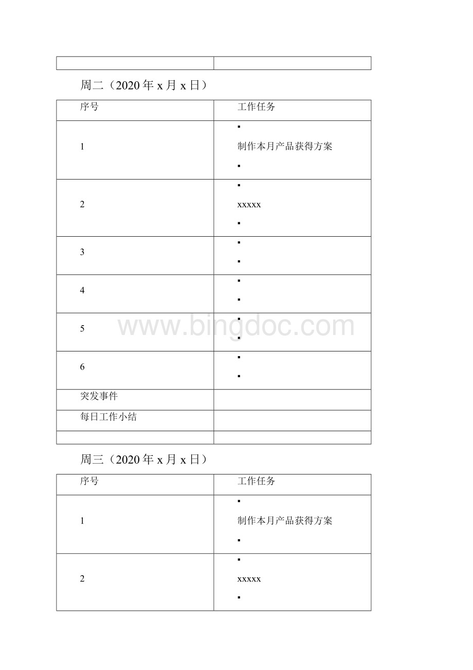 艾维利法每日工作管理模板.docx_第2页