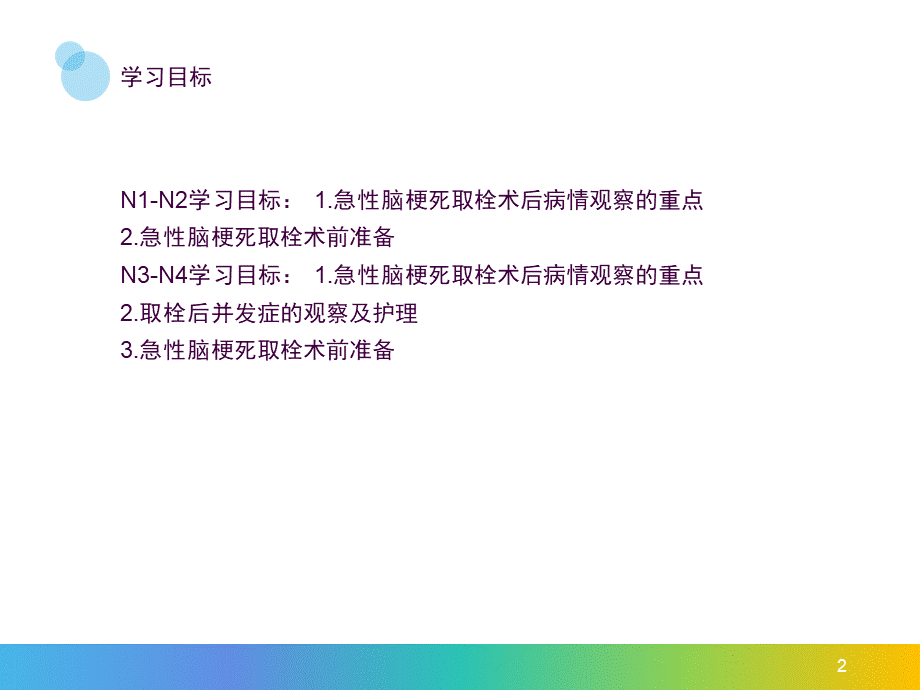 急性脑梗死取栓护理ppt课件.ppt_第2页